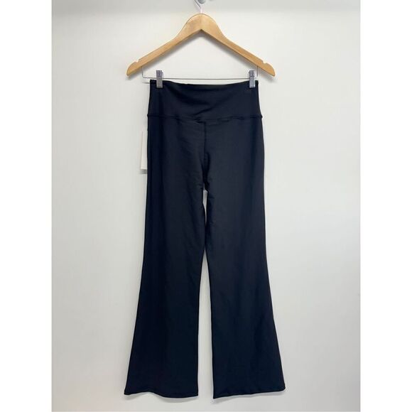 AQUA Leggings High Rise Boot Cut Size Small Style Black Athletic NWT - Picture 2 of 10